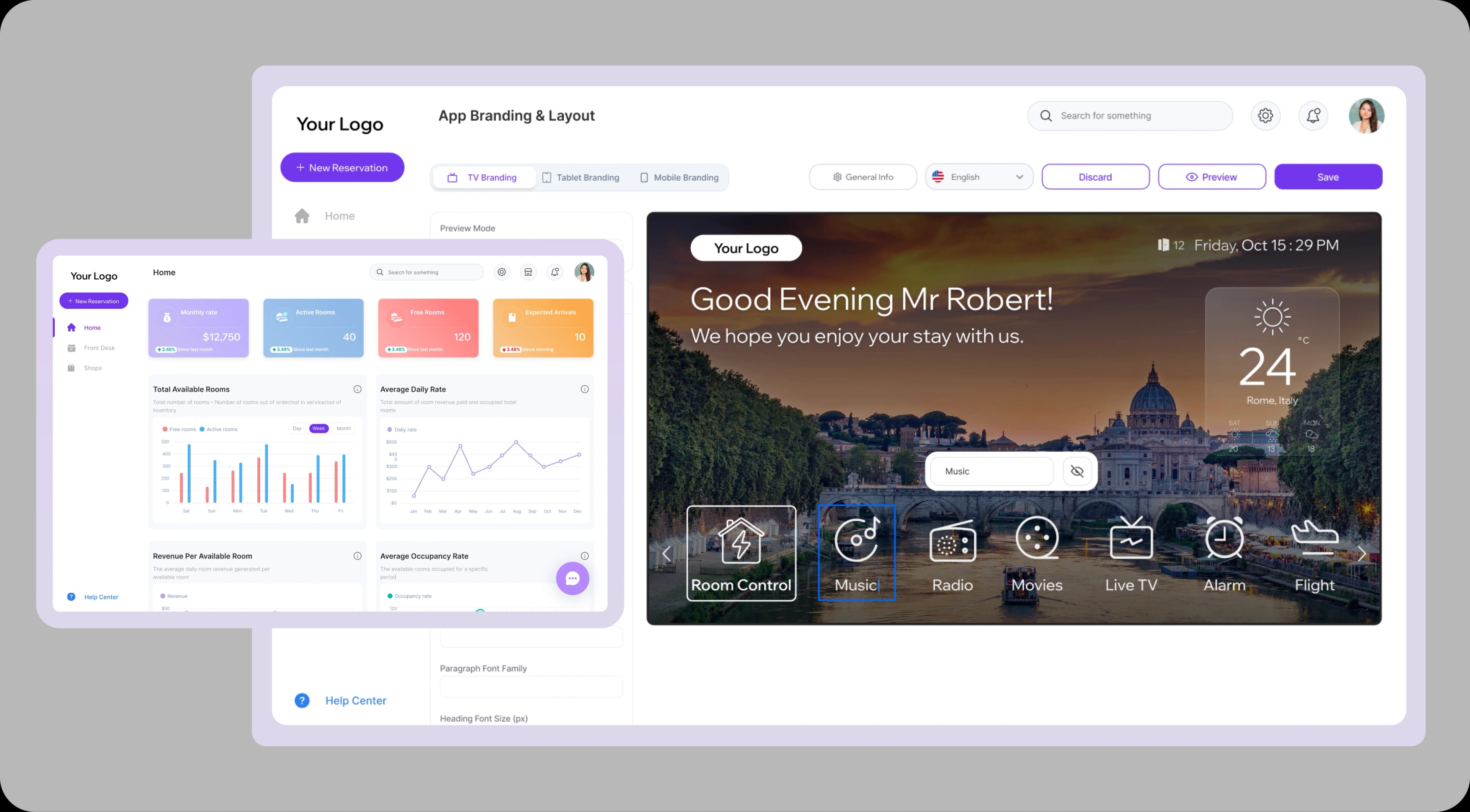 Use a Centralized Hotel CMS to Manage Interactive TV