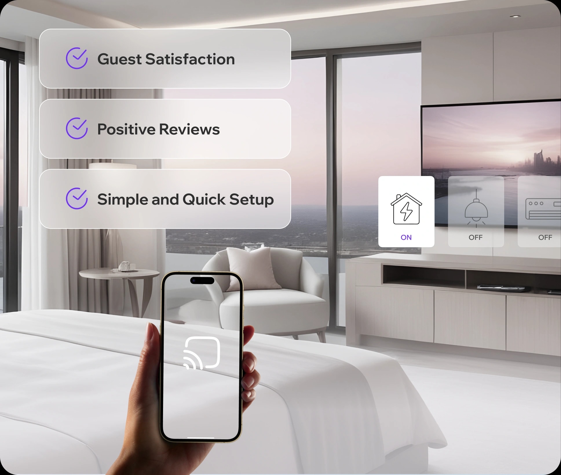 Modern hotel TV casting solution replacing outdated cable TV